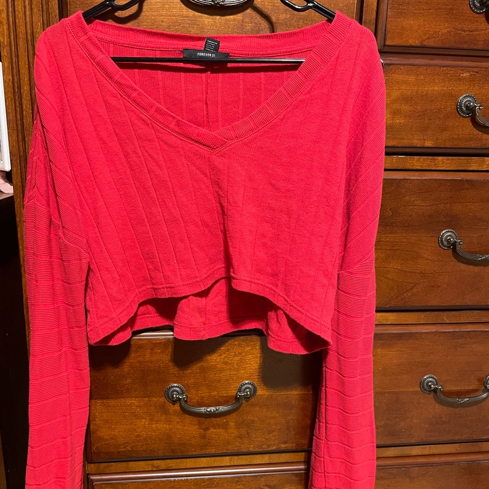 cropped sweater